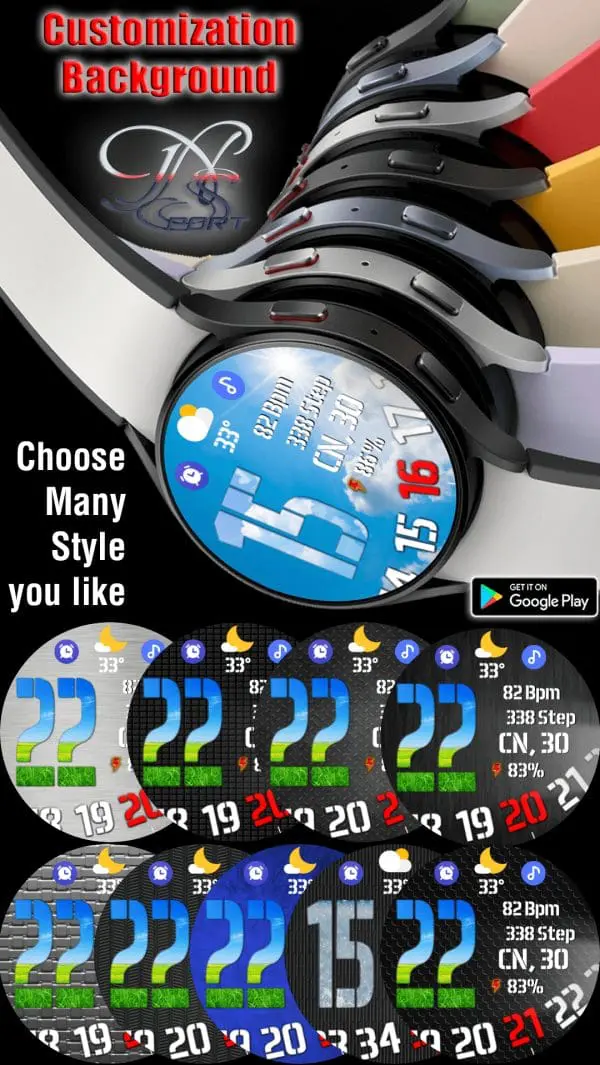 [N-Sport646]Realdigital24 Samsung N-Sport Watch Face - N-Sport Watch Face