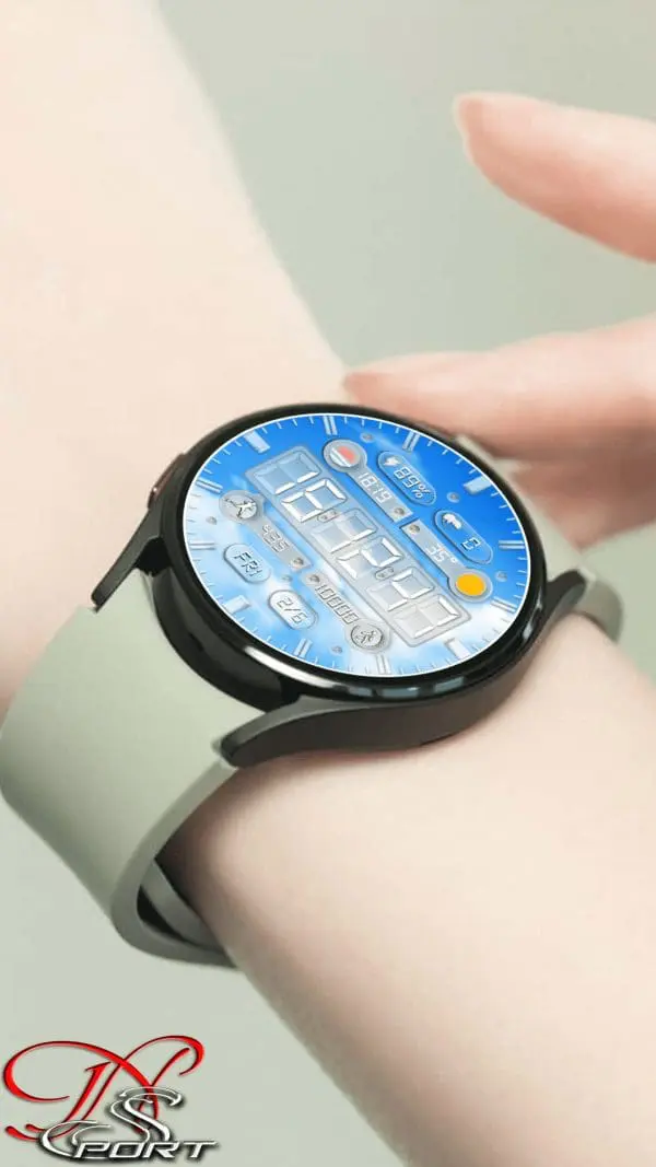 1006 [N-Sport624]Bigbg Digital Samsung N-Sport Watch Face N-Sport Watch Face