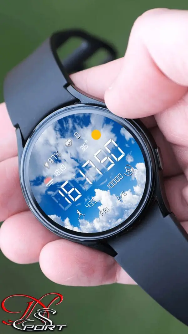 [N-Sport624]Bigbg Digital Samsung N-Sport Watch Face - N-Sport Watch Face