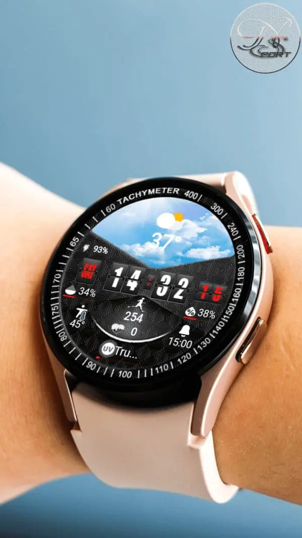 N-Sport161]Ultraview N-Sport Watch Face Samsung - N-Sport Watch Face