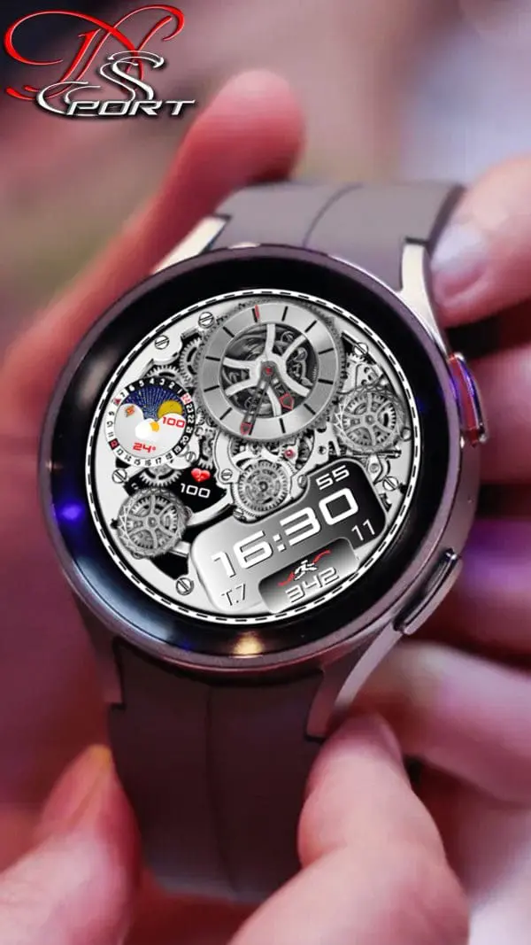 [N-Sport214] Mechanical Samsung N-Sport Watch Face - N-Sport Watch Face