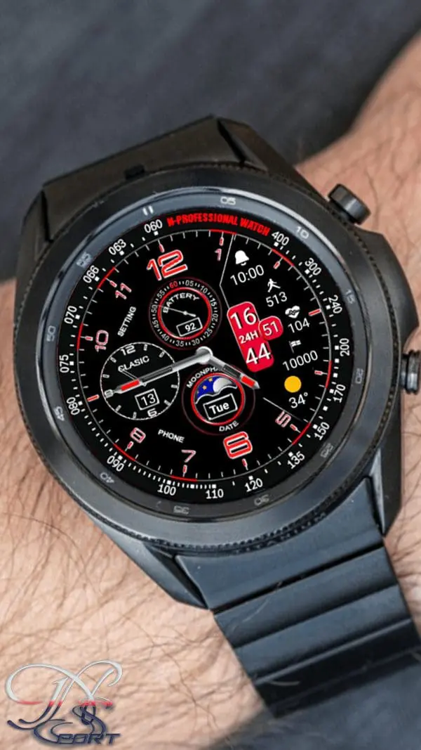 [N-Sport242]Ultra View Samsung N-Sport Watch Face - N-Sport Watch Face