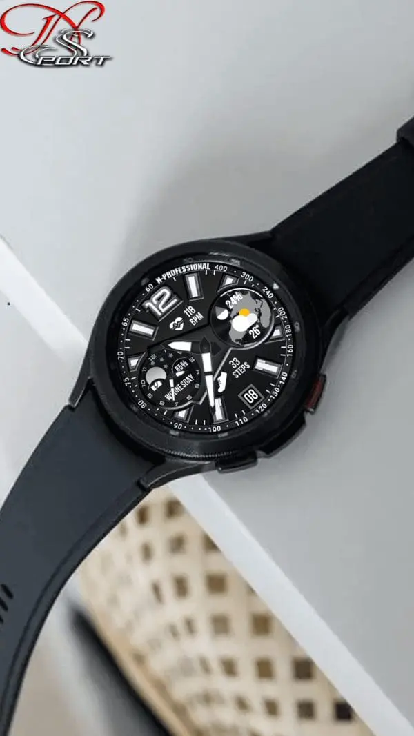 [N-Sport601] Moonpase Samsung N-Sport Watch Face - N-Sport Watch Face