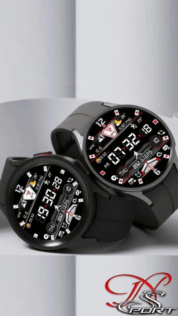 [N-Sport304]Superhero Digital Samsung N-Sport Watch Face - N-Sport Watch Face