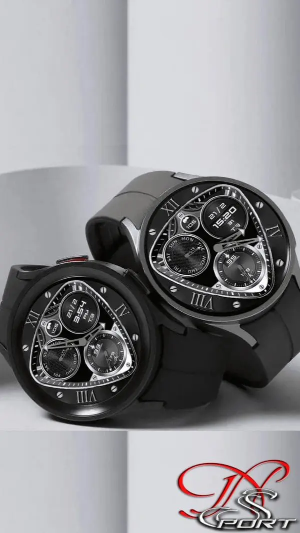 4333 Copy 3 [N-Sport606]Black White Samsung N-Sport Watch Face N-Sport Watch Face