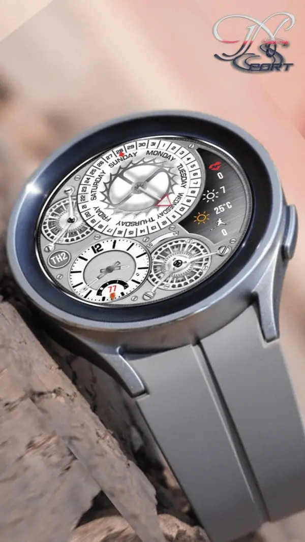 [N-Sport156] Analog Mechanical Effect N-Sport Watch Face - N-Sport Watch Face