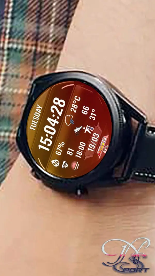 N-Sport692 Big Dial N-Sport Watch Face - N-Sport Watch Face