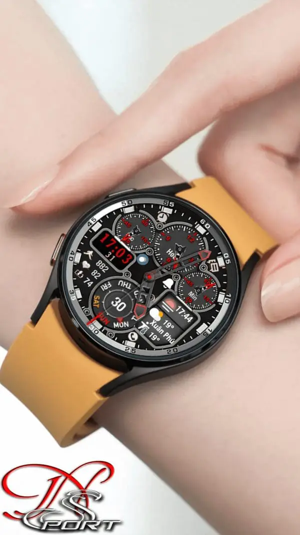 [N-Sport590]Redinfor Samsung N-Sport Watch Face - N-Sport Watch Face