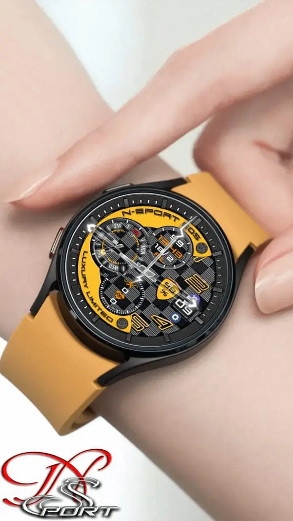 [N-Sport611]Supcar Color Samsung N-Sport Watch Face - N-Sport Watch Face