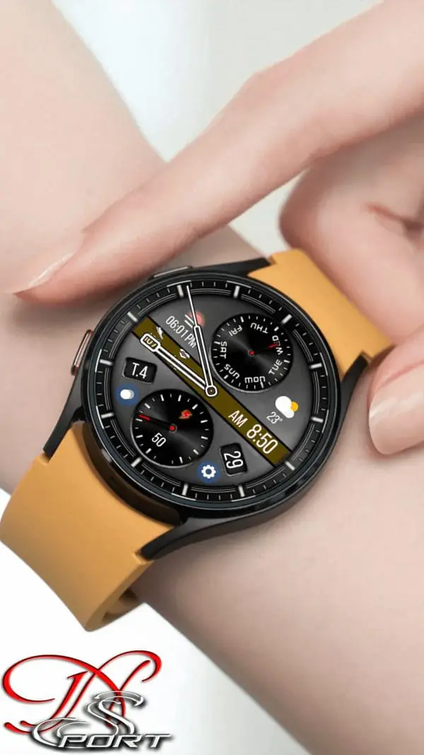 [N-Sport615] Hybird Custom N-Sport Watch Face - N-Sport Watch Face