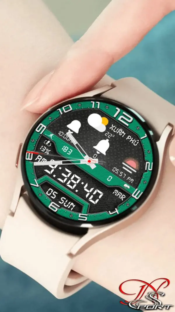 Galaxywatch4 5 Copy 12 [N-Sport609]Multi Custom Samsung N-Sport Watch Face N-Sport Watch Face