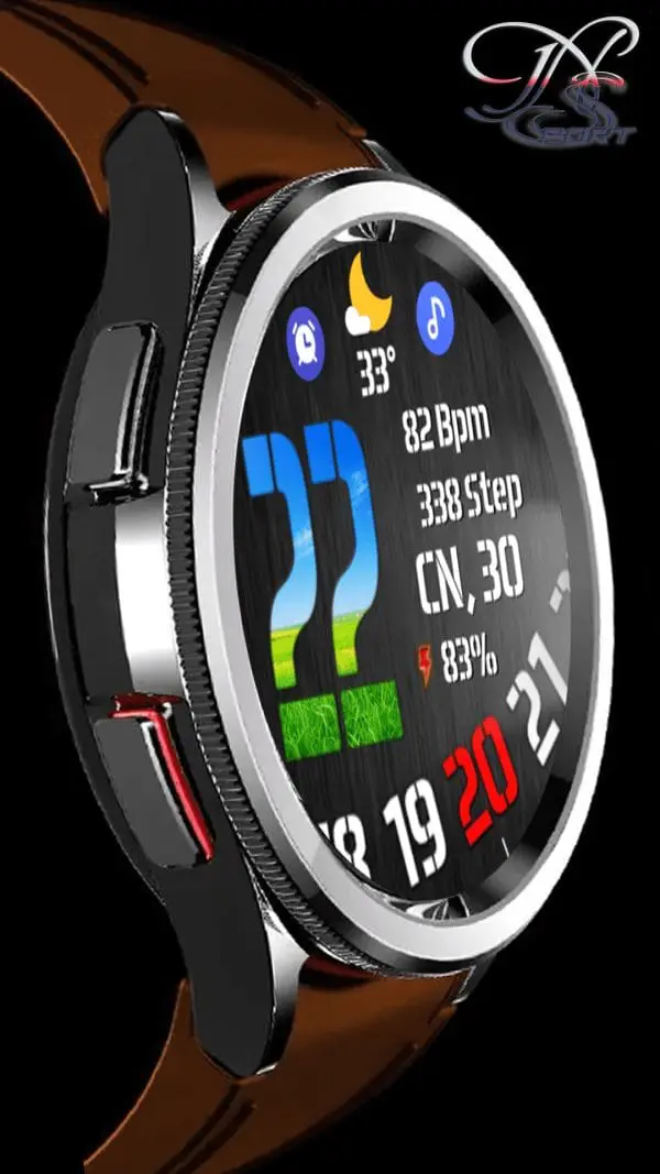 [N-Sport646]Realdigital24 Samsung N-Sport Watch Face - N-Sport Watch Face