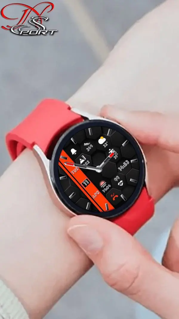 Galaxywatch4 9 Copy 1 [N-Sport616] Haft Color Samsung N-Sport Watch Face N-Sport Watch Face