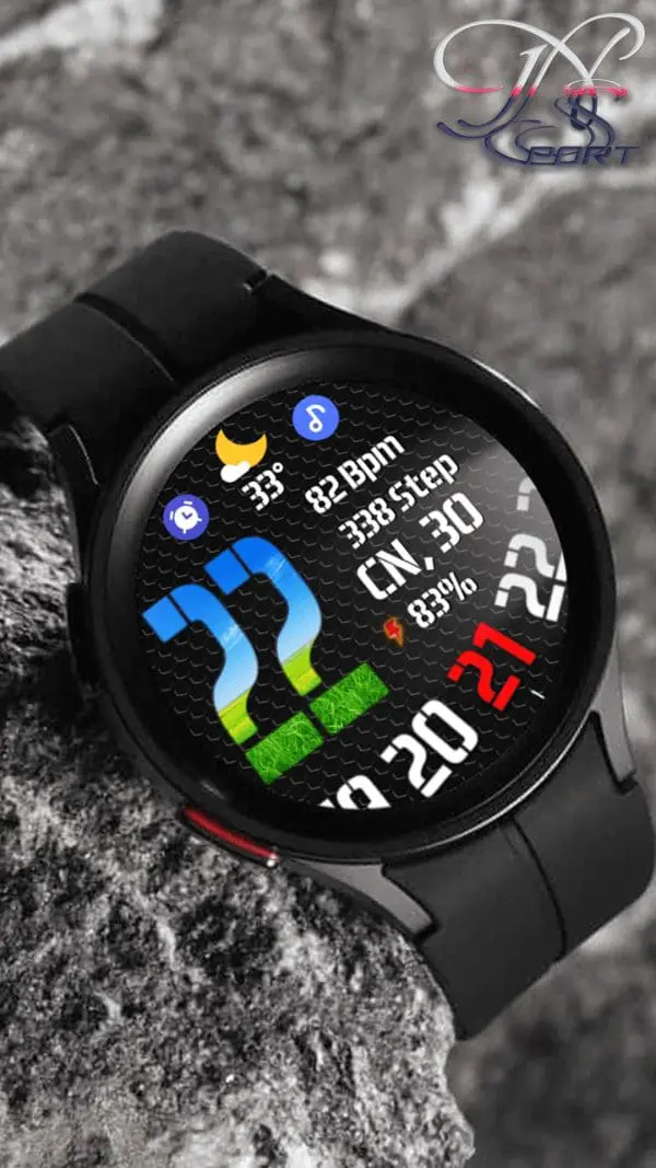 [N-Sport646]Realdigital24 Samsung N-Sport Watch Face - N-Sport Watch Face