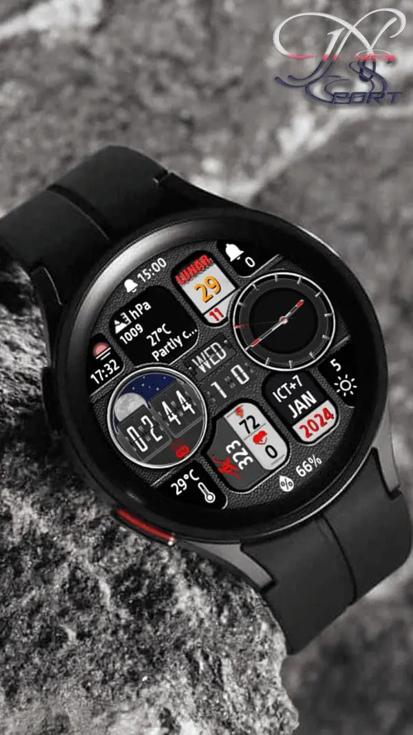 N-Sport662 Hybird N-Sport Watch Face - N-Sport Watch Face