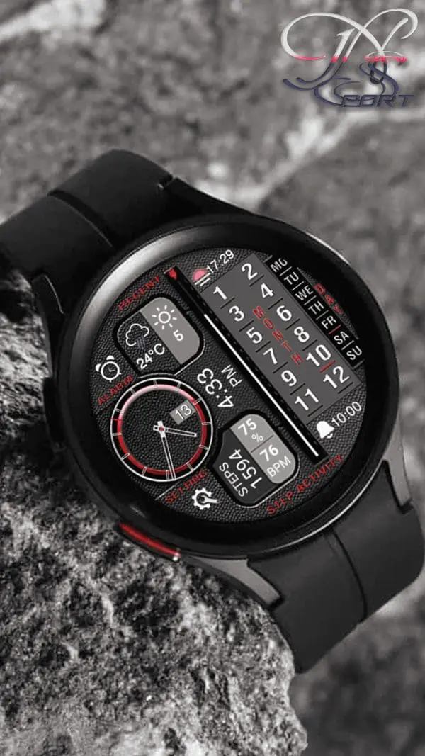 N-Sport 664 Analog Digital New Release N-Sport Watch Face - N-Sport Watch Face