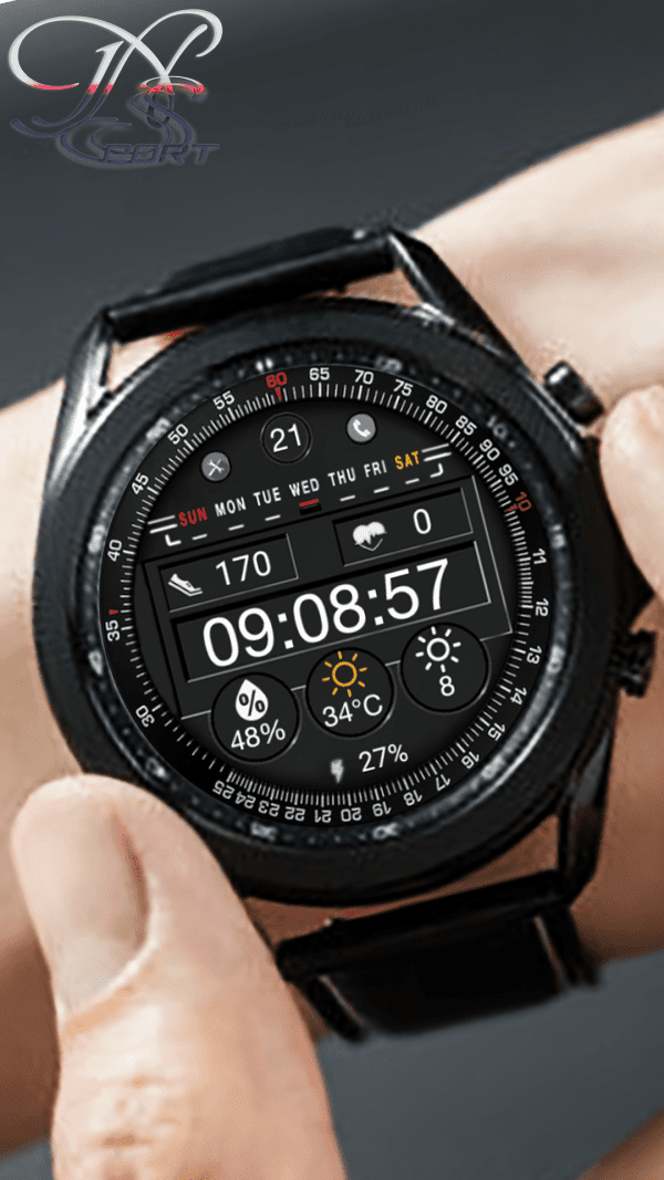 [N-Sport9] Digital Auto Samsung N-Sport Watch Face - N-Sport Watch Face
