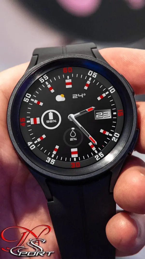 [N_Sport604]Simple Watch Classic Samsung N-Sport Watch Face - N-Sport Watch Face