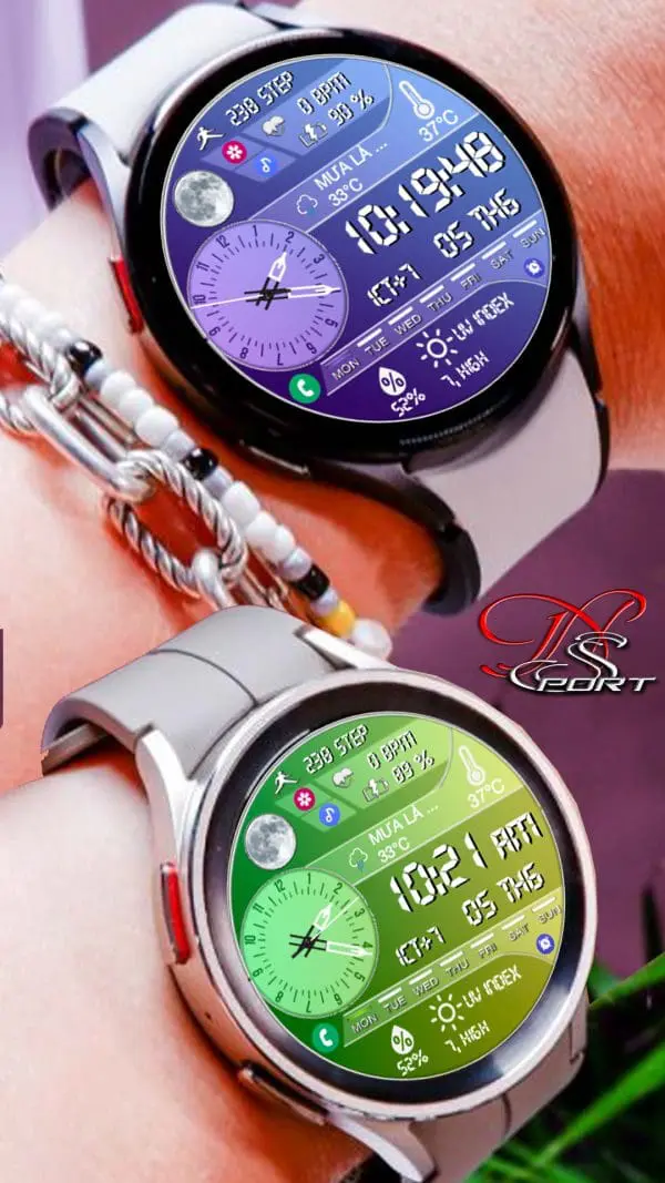 [N_Sport625] Highcustom Samsung N-Sport Watch Face - N-Sport Watch Face