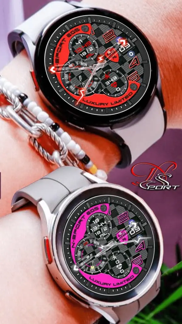 [N-Sport611]Supcar Color Samsung N-Sport Watch Face - N-Sport Watch Face