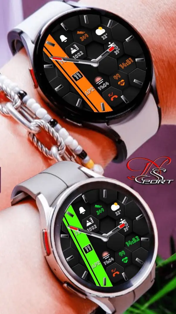 [N-Sport616] Haft Color Samsung N-Sport Watch Face - N-Sport Watch Face