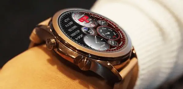 [N-Sport333] Red Black Dual N-Sport Watch Face - N-Sport Watch Face
