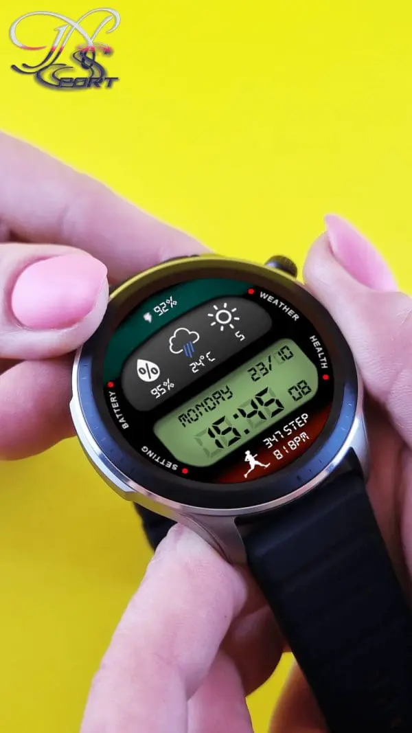 [N-Sport62] Lcd Digital N-Sport Watch Face - N-Sport Watch Face