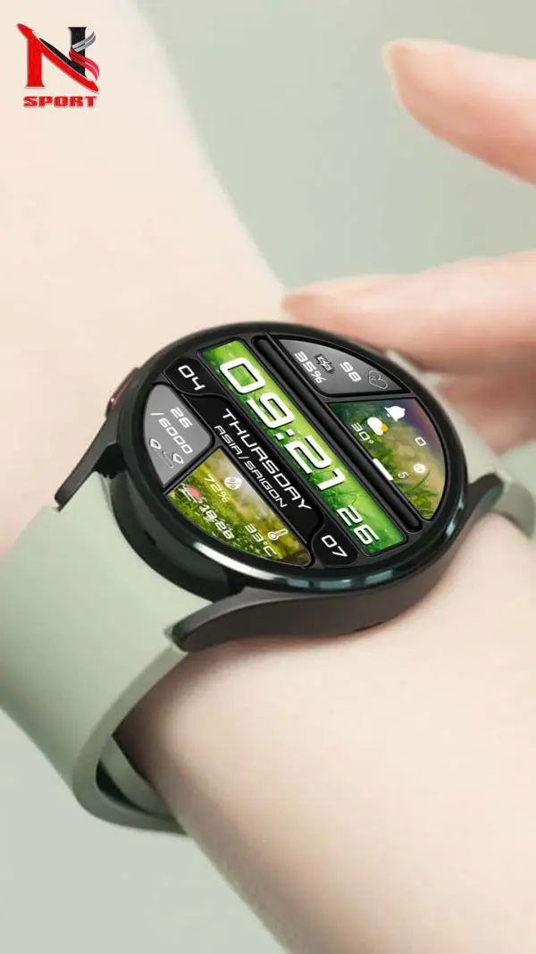 N-Sport703 Digital Weather N-Sport Watch Face - N-Sport Watch Face