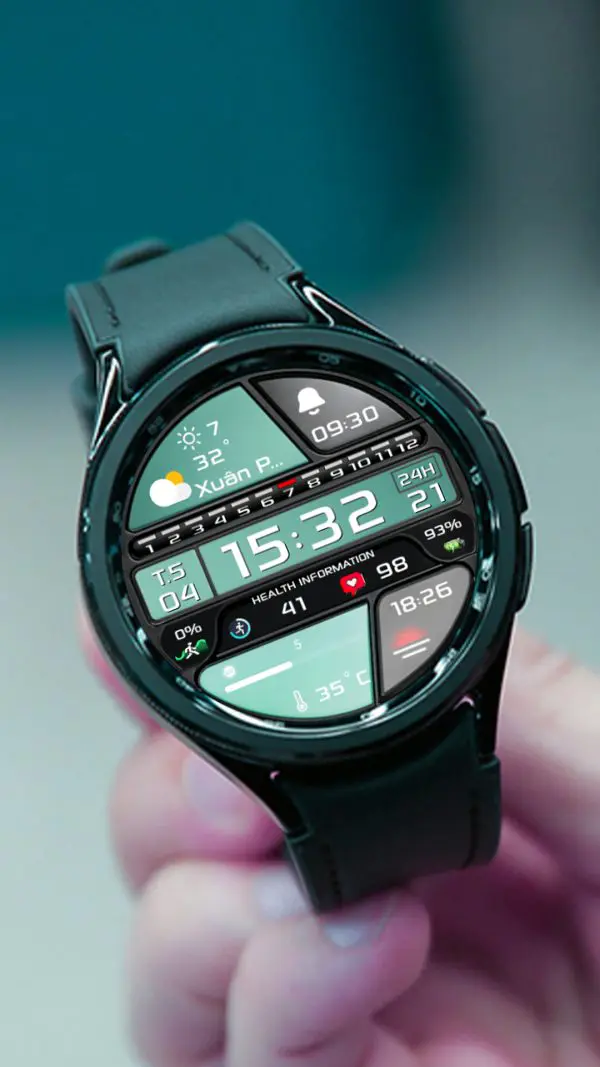 G6565675675 Copy 1 N-Sport701- Digital Times N-Sport Watch Face -Samsung Galaxy Watch Ultra/7/6/5/4 N-Sport Watch Face