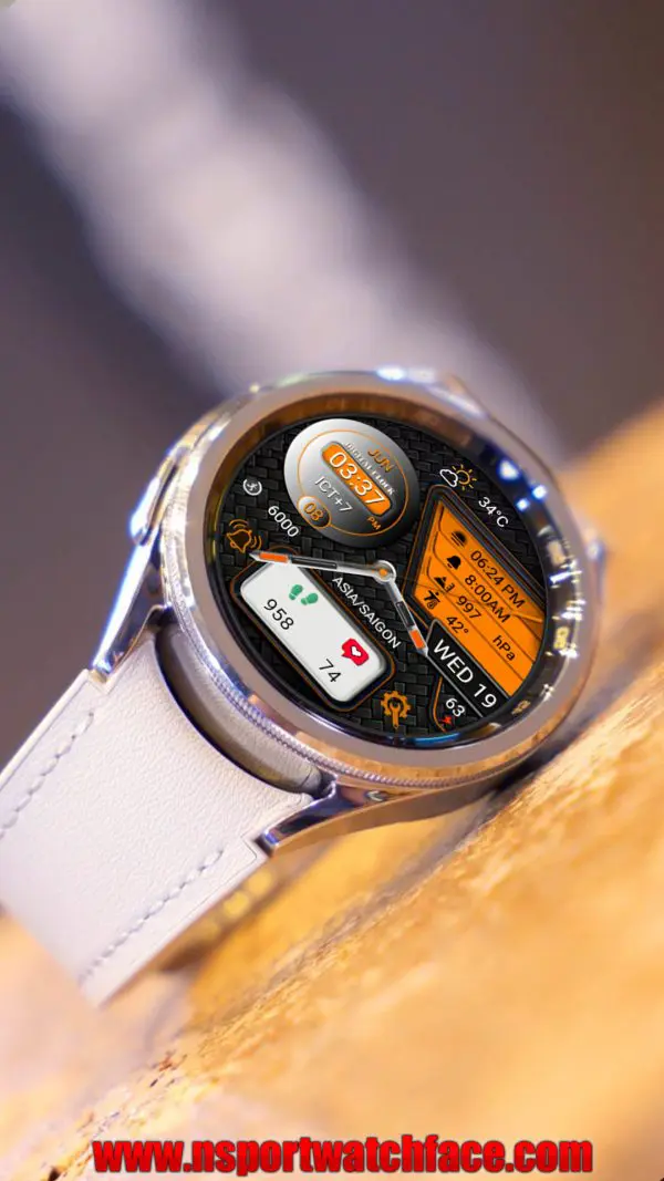 W5565655 Copy 2 N-Sport688 Hybird Color Watch Face For Samsung Watch Ultra/Watch7/6/5/4 N-Sport Watch Face