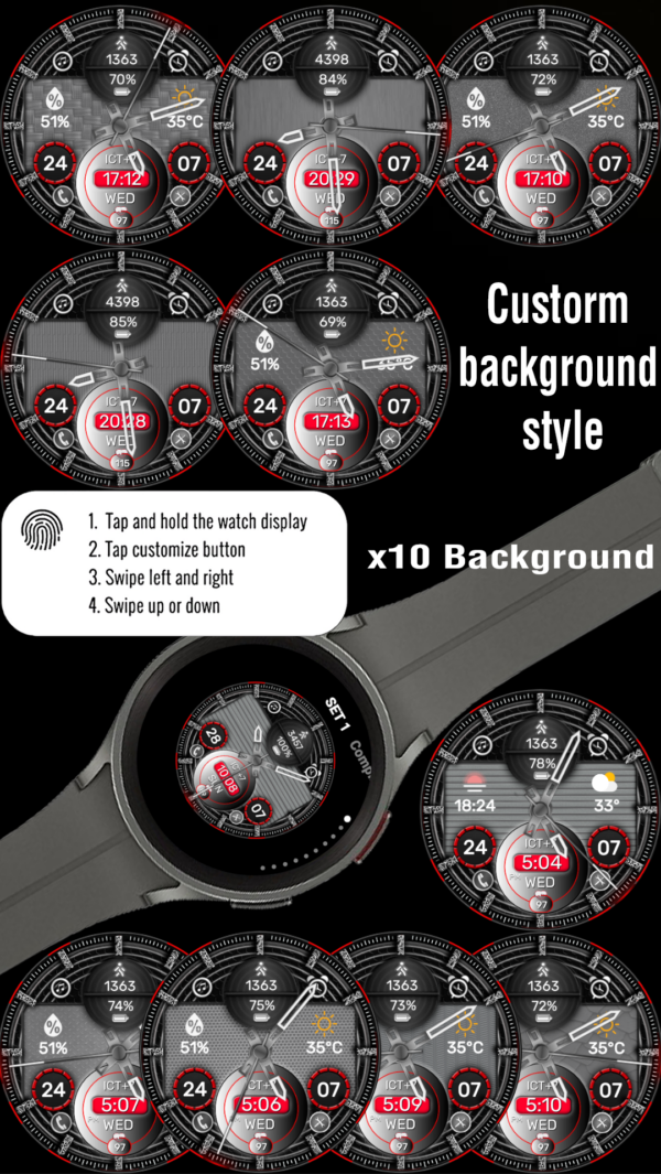 2 Copy 3 N-Sport364 Hybirdred Watchface N-Sport Watch Face N-Sport Watch Face