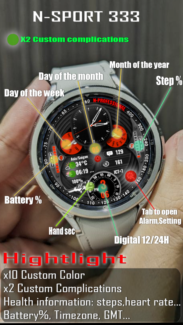 Feature Not Colouuuuur Copy 2 7 N-Sport373 Color Watch Face N-Sport Watch Face N-Sport Watch Face