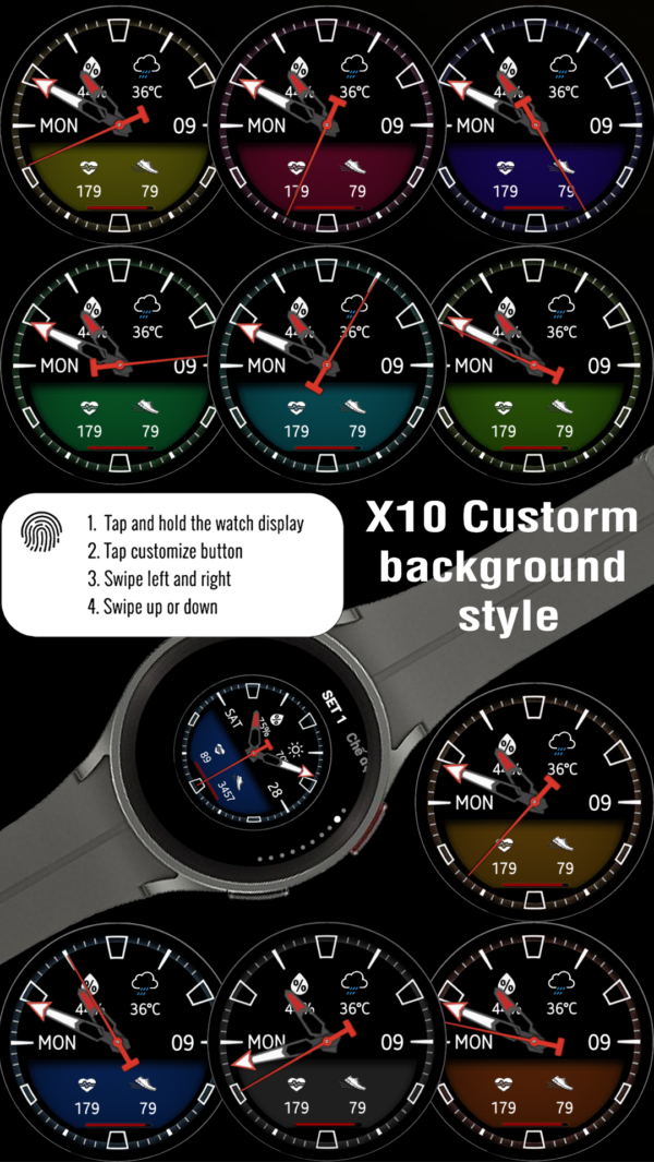 X10 Custom Background 3 Copy 3 N-Sport521 Classic Watch Face N-Sport Watch Face N-Sport Watch Face