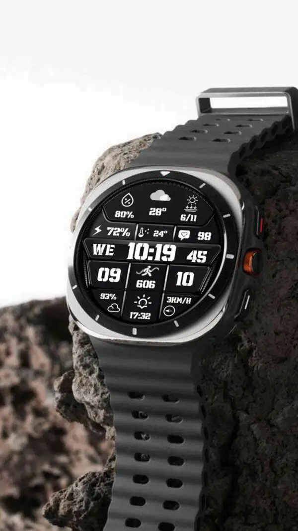 N-Sport712-Digital Color Watch Face - N-Sport Watch Face