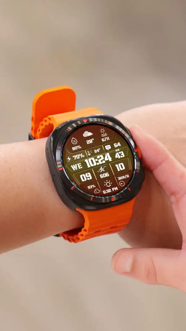 N-Sport712-Digital Color Watch Face - N-Sport Watch Face