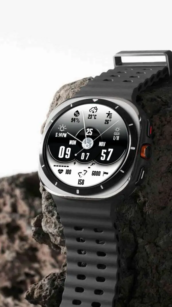 N-Sport718 Hybird Colors N-Sport Watch Face