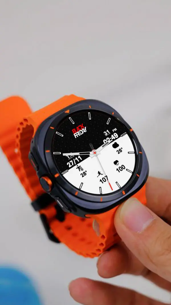 Review N SPORT Watch Face 21 copy 1 N-SPORT719 Black & White Watch Face N-SPORT Watch Face