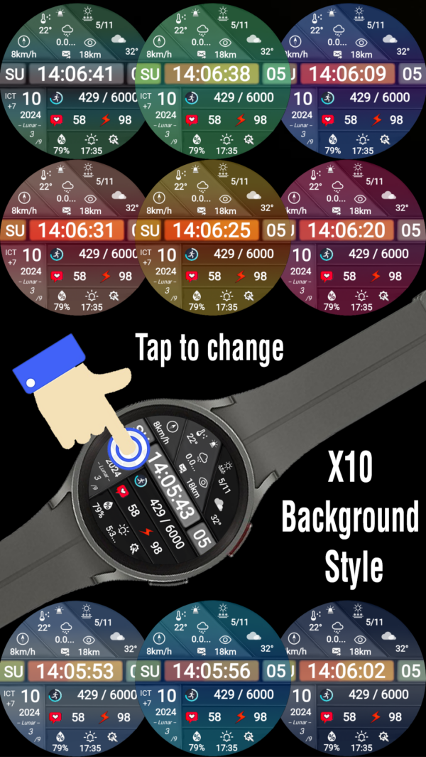 X10 Custom Background 3 Sao Chep N-Sport711 Multinews Watch Face N-Sport Watch Face