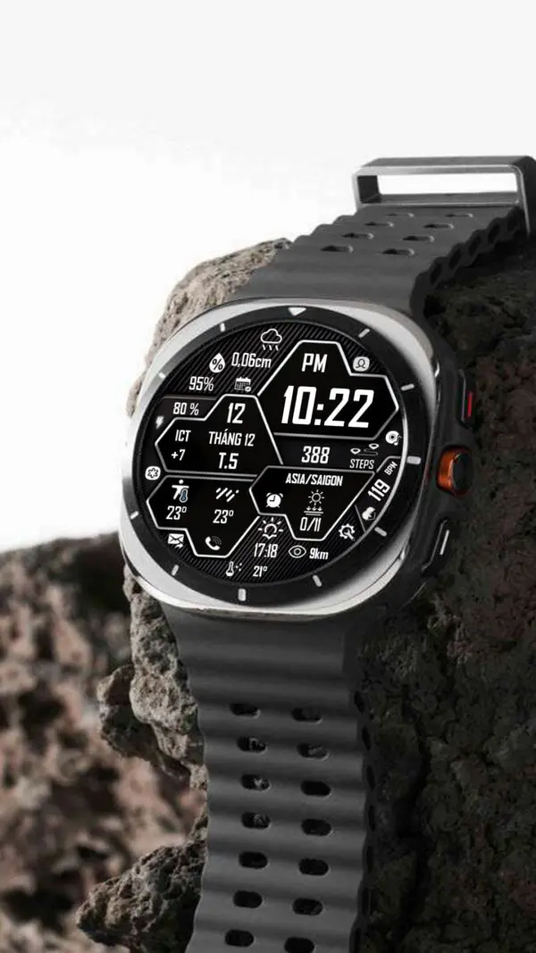 N-Sport722 Digital Assemb Watch Face - Hình Ảnh 4