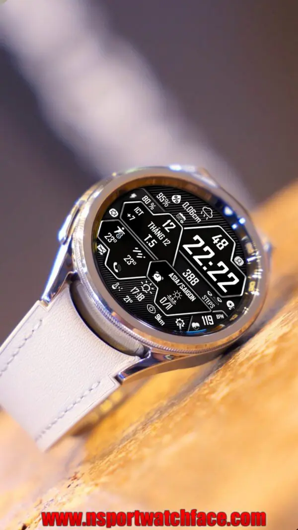 N-Sport722 Digital Assemb Watch Face - Hình Ảnh 5