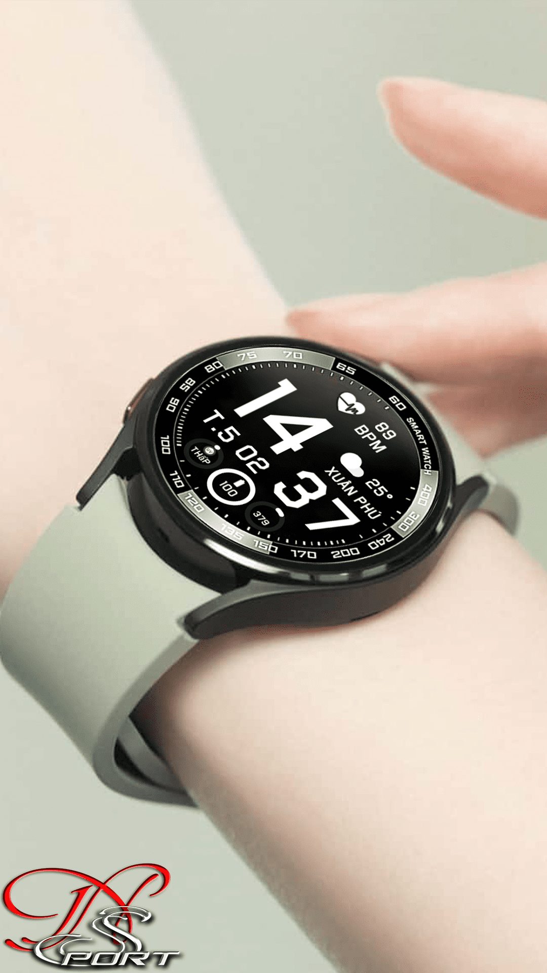 [N-Sport592]Bw Digital Samsung N-Sport Watch Face - N-Sport Watch Face