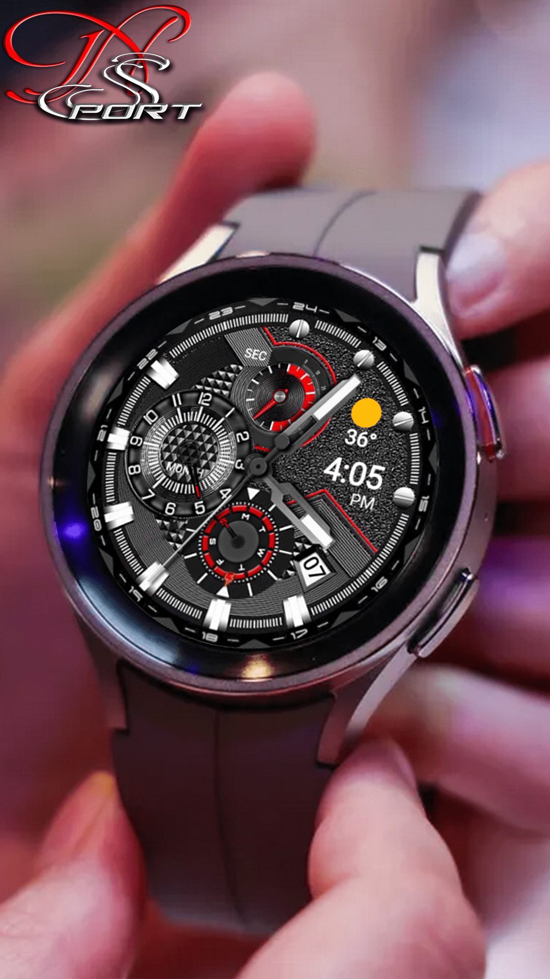 [N-SPORT620] WatchPro N-SPORT Watch Face - N-SPORT WATCH FACE