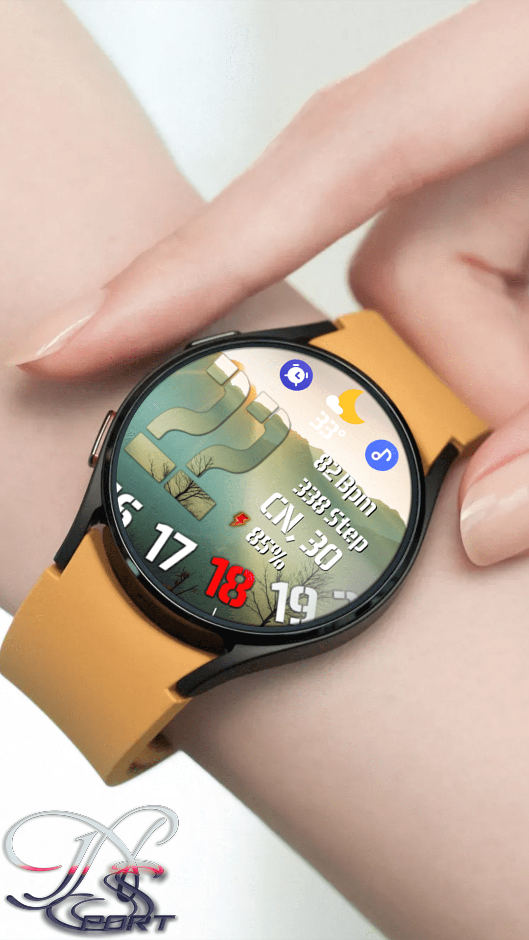 [N-SPORT646]RealDigital24 samsung N-SPORT Watch Face - N-SPORT WATCH FACE