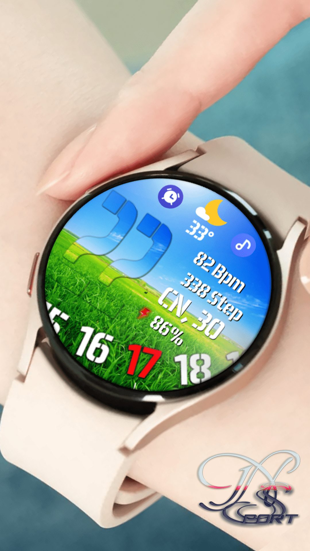 [N-Sport646]Realdigital24 Samsung N-Sport Watch Face - N-Sport Watch Face