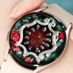 N-SPORT Watch Christmas Seasonal Real-time Weather Luxury Classic Analog Watch Face for Samsung & Wear OS - N-SPORT WATCH FACE