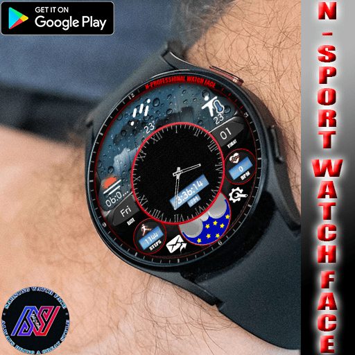 [N-Sport271]Supercolordriver N-Sport Watch Face - N-Sport Watch Face
