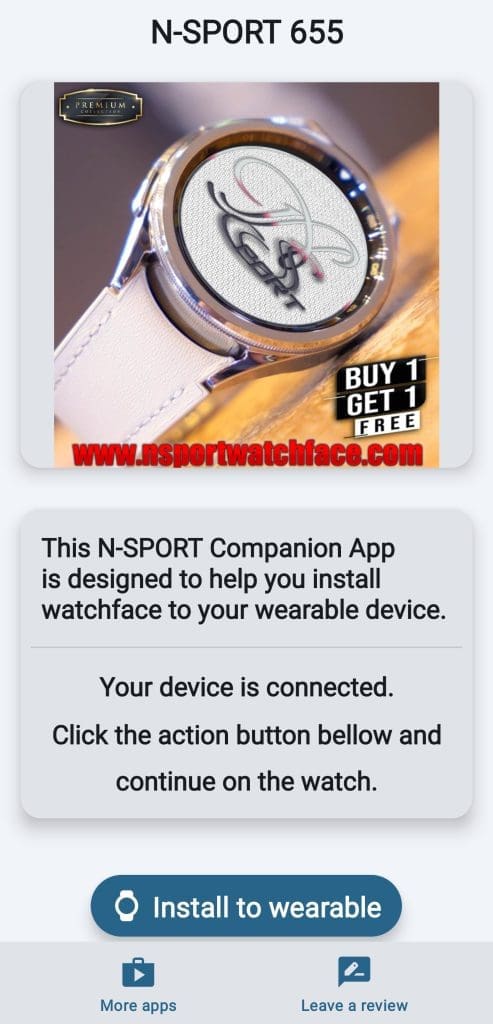 Screenshot 20240503 111217 N Sport 655 Instruction Install N-Sport Watch Face