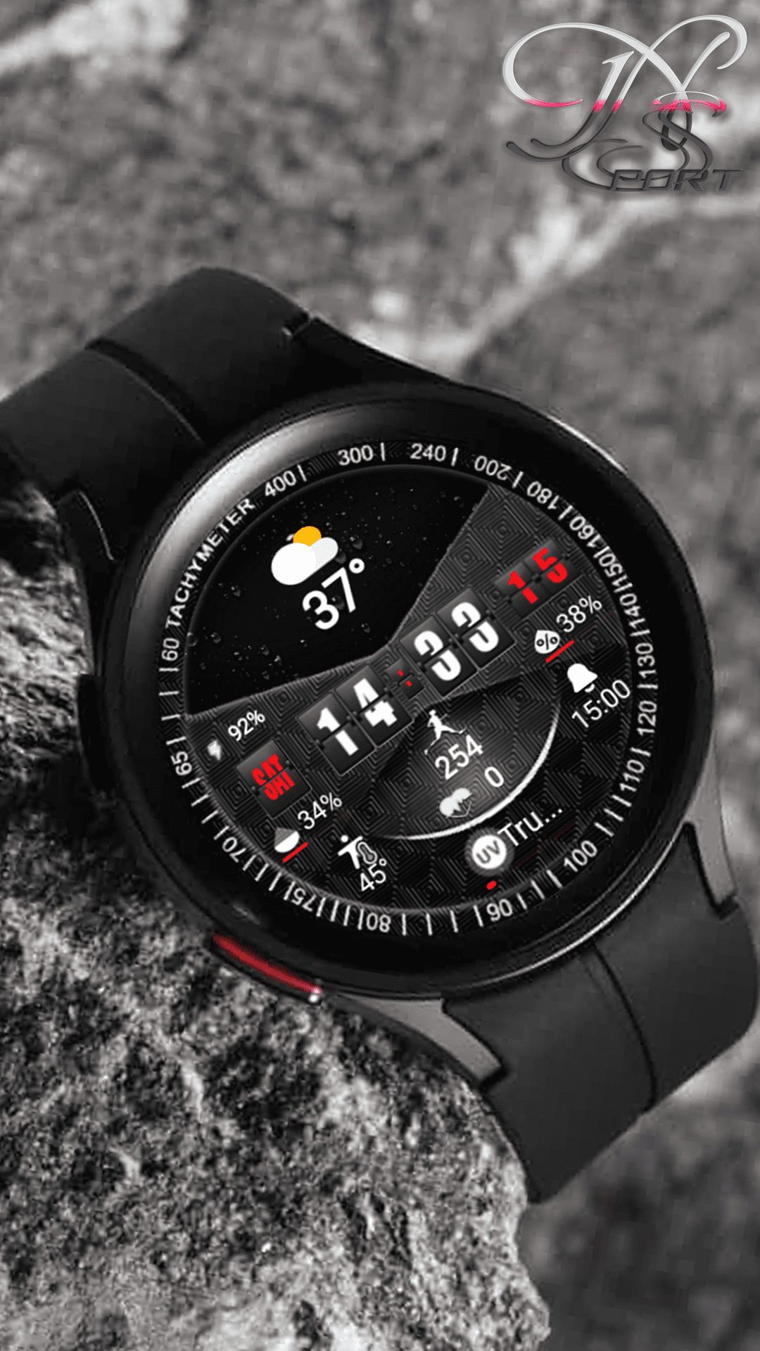 N-SPORT161]UltraView N-sport Watch Face Samsung - N-SPORT WATCH FACE