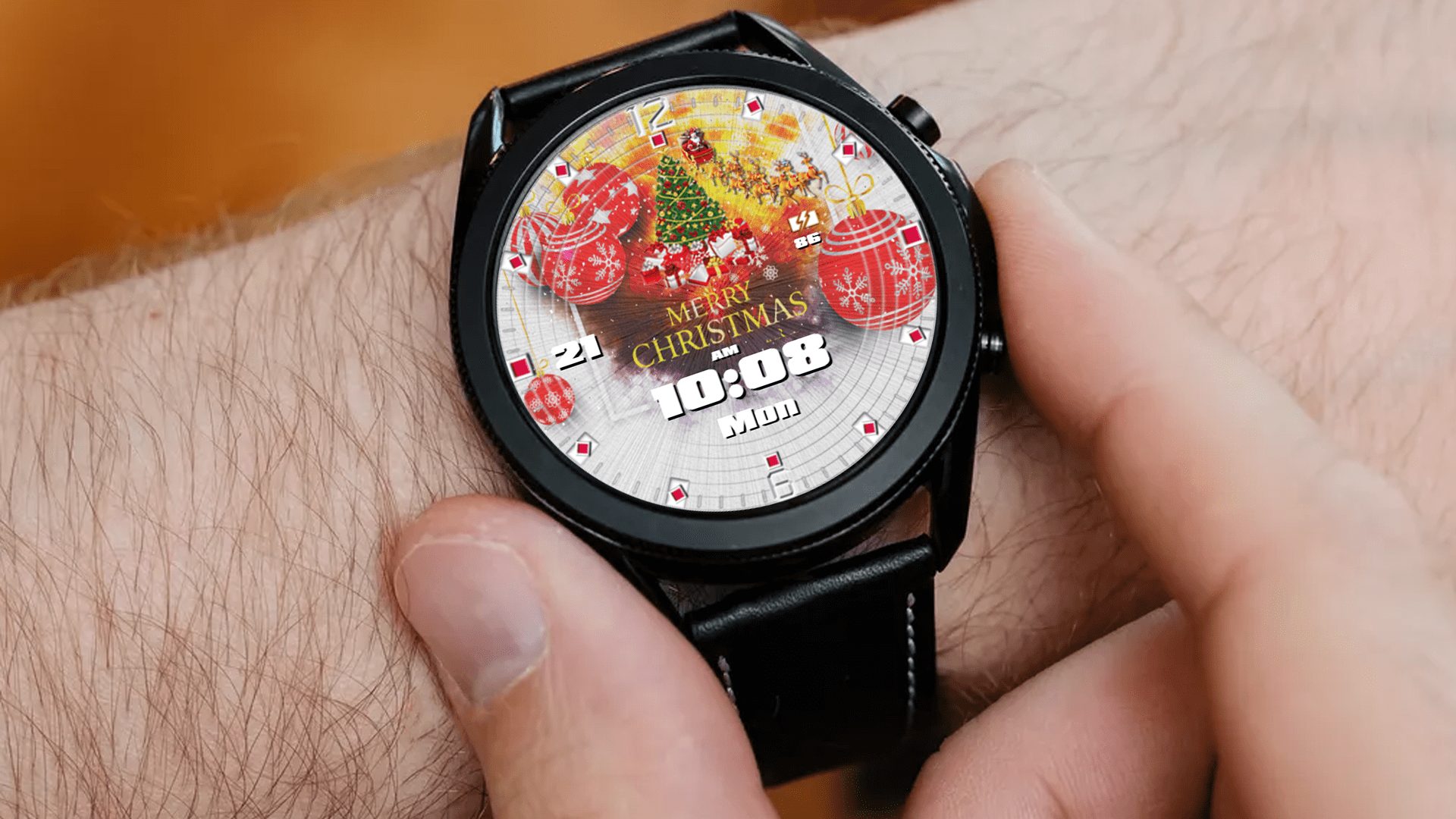 [N-SPORT380] Merry Christmas N-SPORT Watch Face - N-SPORT WATCH FACE