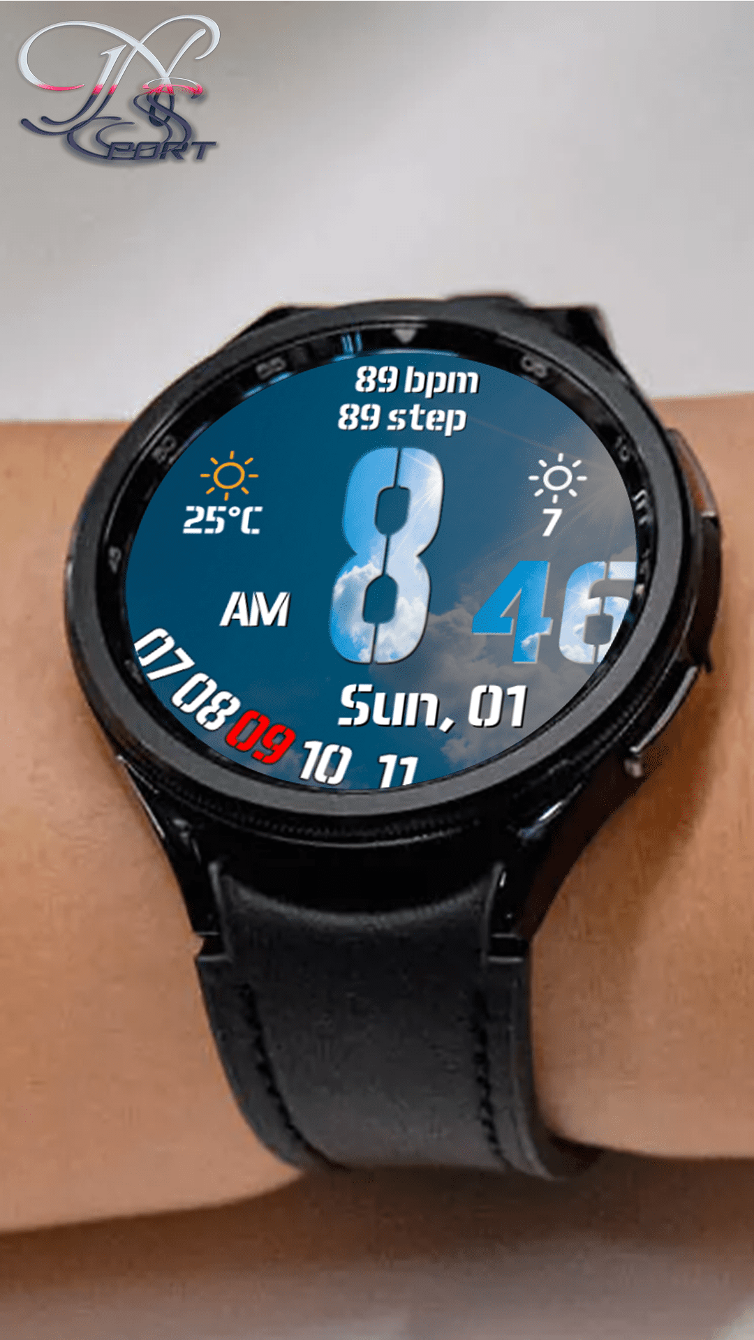 Weather Big Digital N-Sport 660- N-Sport Watch Face - N-Sport Watch Face